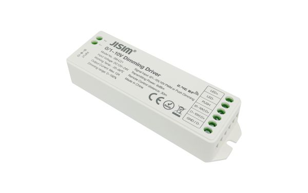144-288W DC12-24V 12A 0-100% 0-10V&1-10V调光驱动2.4G无线控制器