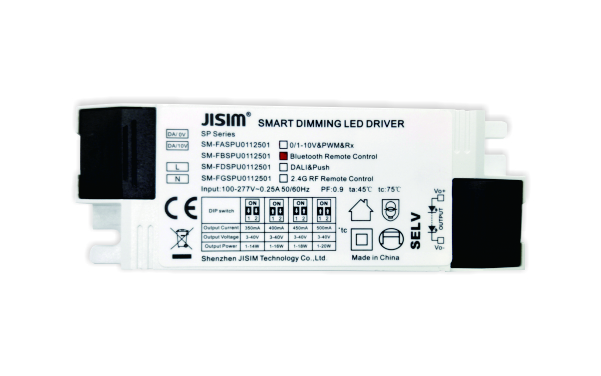 20W 350-500mA 3-40VDC 100-277V 蓝牙智能调光驱动 蓝牙4.2Mesh组网