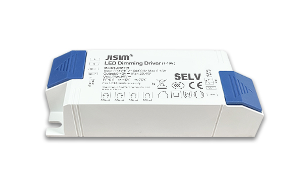JD2115 9-42V 550-700mA 30W 1-10V恒流 缓启动 无频闪 万分之一 调光电源