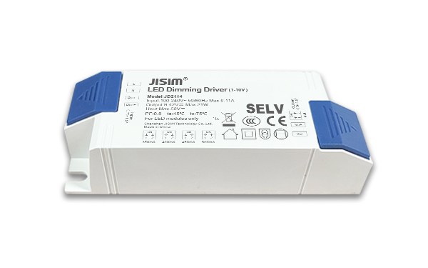 JD2114 9-42V 350-500mA 20W 1-10V恒流 缓启动 无频闪 万分之一 调光电源 JD2114 9-42V 350-500mA 20W 1-10V恒流 缓启动 无频闪 万分之一 调光电源