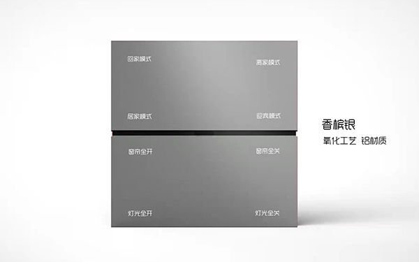 JP4801 AC220 涂鸦zigbee智能面板