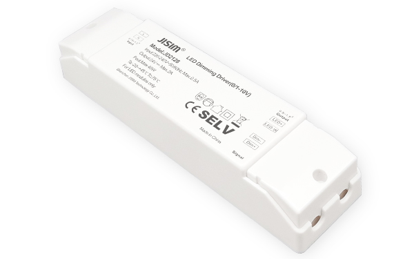 JD2128 24V 2A 48W 0/1-10V恒压 无频闪 缓启动调光电源 JD2128 24V 2A 48W 0/1-10V恒压 无频闪 缓启动调光电源