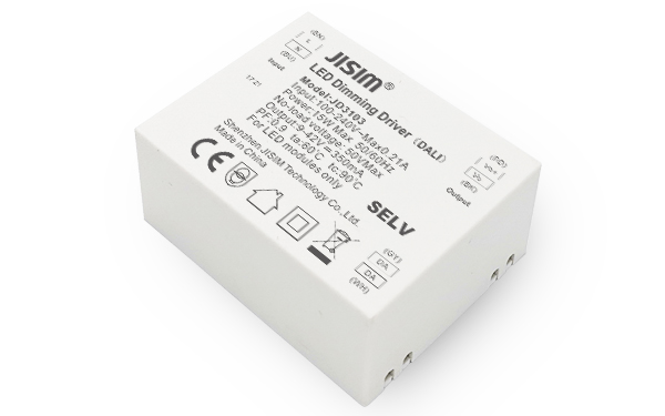 JD3103 9-42V 350mA 15W dali恒流 缓启动 无频闪 调光电源 JD3103 9-42V 350mA 15W dali恒流 缓启动 无频闪 调光电源